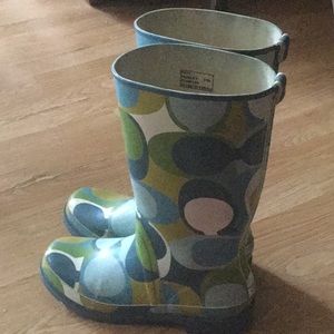 Coach Rain ☔️ Boots